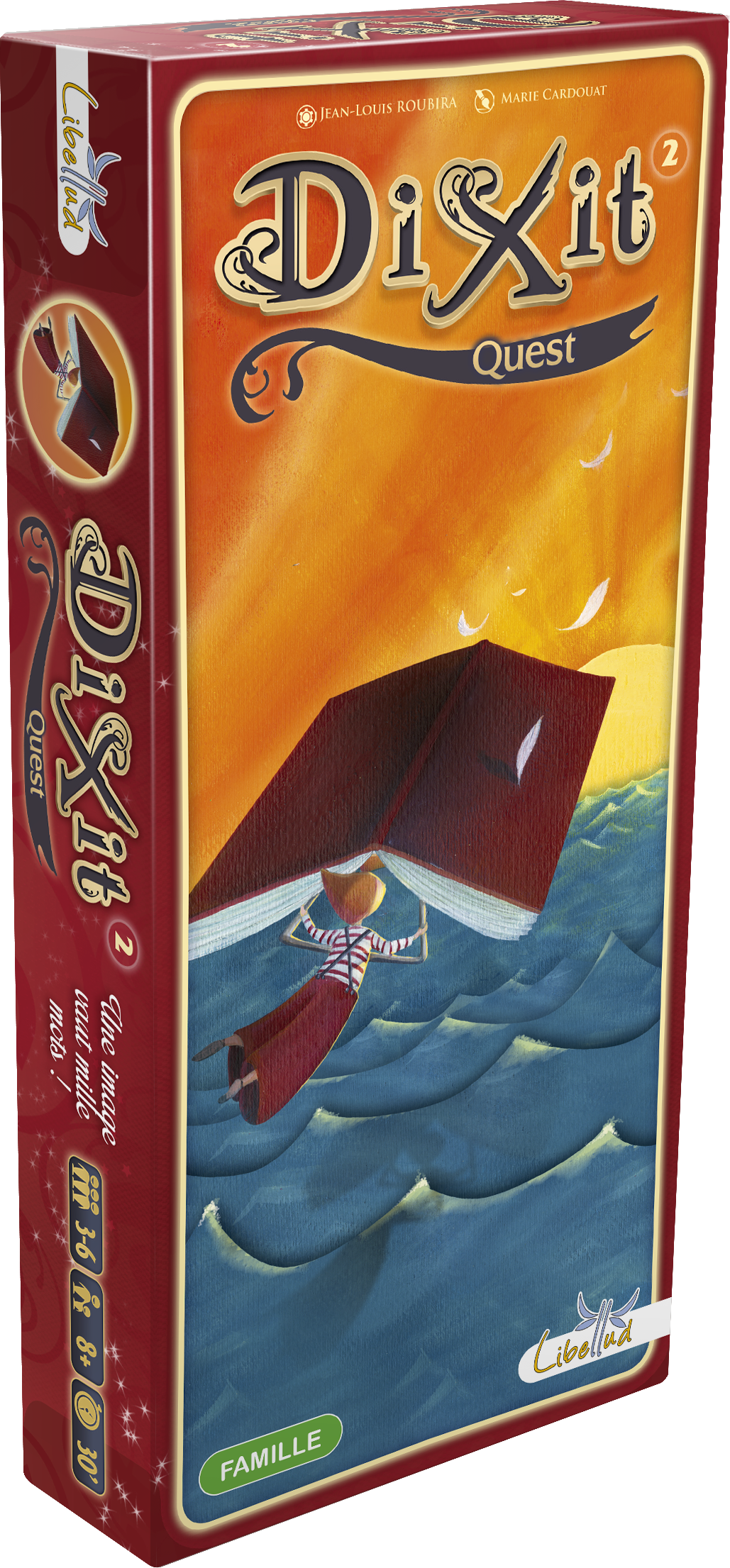

Игра настольная Диксит 2: Открытие (Dixit 2: Quest)