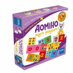 Игра настольная Домино Учусь считать