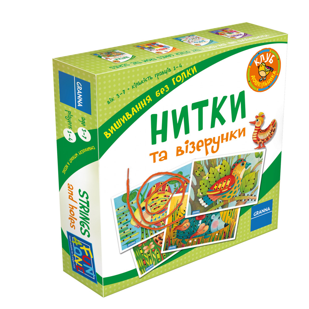 

Игра настольная Нити и узоры