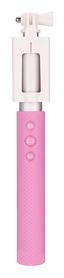 Монопод для селфи UFT SS25 Bluetooth с самораздвигающимся механизмом, розовый (SS25P) - Фото №4
