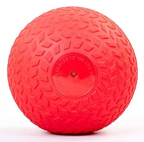 

Мяч набивной слэмбол для кроссфита рифленый Record Slam Ball FI-5729-2, 2 кг, Красный