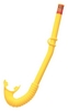 Трубка для плавания детская Intex Hi-Flow Snorkels, желтая (55922-1)