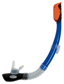 Трубка для плавания Intex Hyper-Flow Sr. Snorkels, синяя (55924-1)