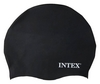 Шапочка для плавания детская Intex Silicone Swim Cap, черная (55991-1)