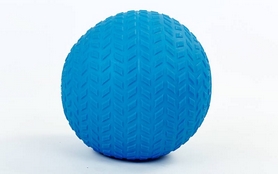 Мяч набивной слэмбол для кроссфита рифленый Record Slam Ball FI-5729-2, 5 кг - Фото №2