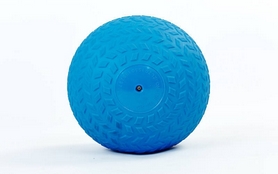 Мяч набивной слэмбол для кроссфита рифленый Record Slam Ball FI-5729-2, 5 кг - Фото №3