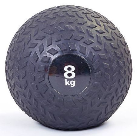 

Мяч набивной слэмбол для кроссфита рифленый Record Slam Ball FI-5729-2, 8 кг, Серый