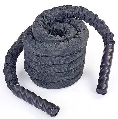 

Канат для кроссфита в защитном рукаве Battle Rope FI-5719-6, 6 м (FI-5719-6), Черный