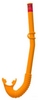 Трубка для плавання дитяча Intex Hi-Flow Snorkels, помаранчева (55922-2)
