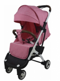 Детская прогулочная коляска Yoya Plus 3 Розовая (58745152)