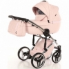 Детская коляска 2 в 1 Tako Junama Enzo Go 02 Розовая на серебряной раме (13-JEG02)