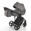 Детская коляска 2 в 1 Junama Fashion Pro 02 Темно-серая (13-JFP02)