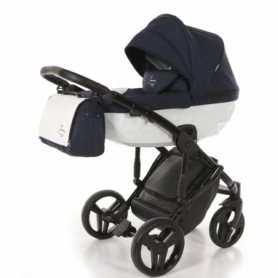Детская коляска 2 в 1 Tako Junama Diamond 01 Темно-синяя (13-JD01) - Фото №2