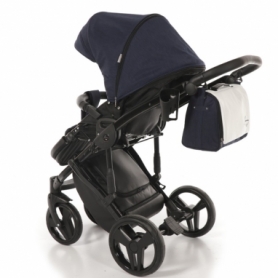 Детская коляска 2 в 1 Tako Junama Diamond 01 Темно-синяя (13-JD01) - Фото №7