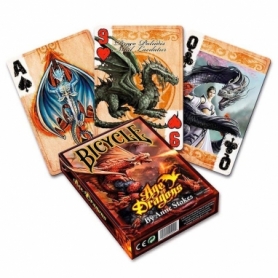 Карты для игры в покер USPCC Bicycle Age of Dragons Anne Stokes (krut_0622)