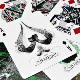 Карты для игры в покер Ellusionist Artifice Green (krut_0697) - Фото №3