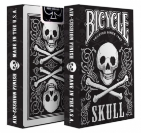 Карты для игры в покер USPCC Bicycle Skull (krut_0670)