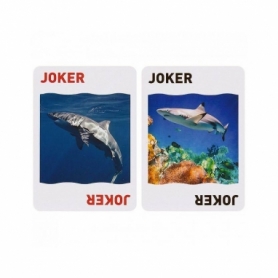 Карты для игры в покер USPCC Bicycle Shark (krut_0669) - Фото №3