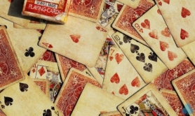Карты для игры в покер USPCC Bicycle Vintage Red (krut_0681) - Фото №2