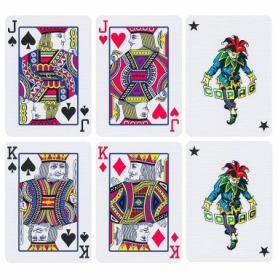 Карты для игры в покер Cartamundi Красный (krut_0689_1) - Фото №2