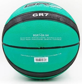 Мяч баскетбольный Molten GR7 № 7 BGR7-GK-SH, зеленый - Фото №4