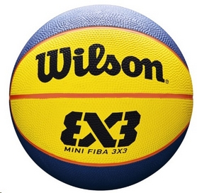 Мини-мячик баскетбольный Wilson FIBA 3x3 Mini BBall SS19 №3 (WTB1733XB)