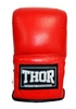 Рукавички снарядні Thor 605 (Leather) RED - Фото №2