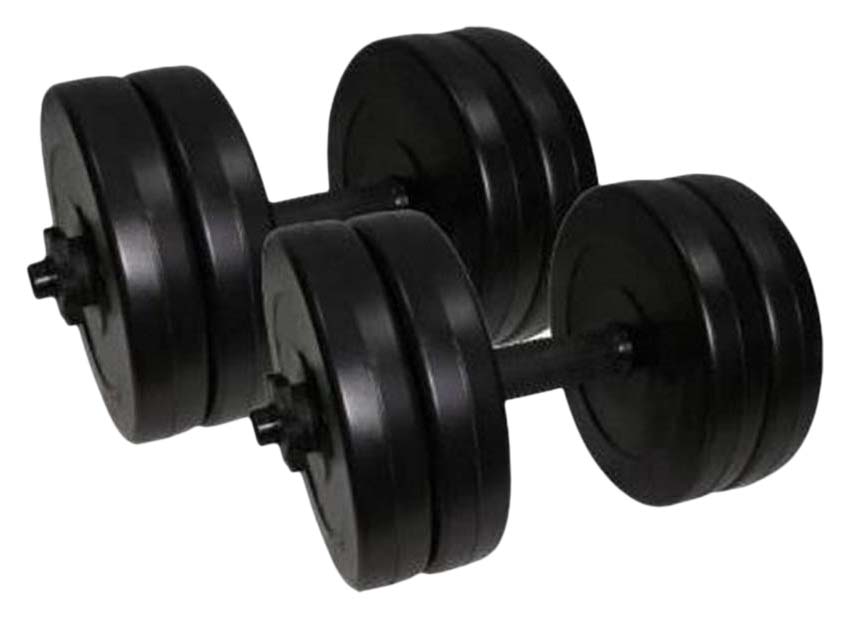

Гантели наборные Newt Rock Pro 2 шт по 10,5 кг (NE-PL-G-010-2), Черный