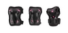 Защита для катания Rollerblade Skate Gear W 3 Pack, черно-розовая (069P0500-2019)