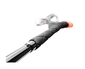 Палки треккинговые Leki Micro Stick Carbon – neonred/black-white, 125 см (6492070) - Фото №5