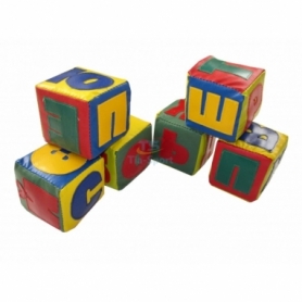 Дитячі м'які кубики Алфавіт 10-10-10 см Тia-sport