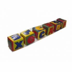 Дитячі м'які кубики Алфавіт 10-10-10 см Тia-sport - Фото №2