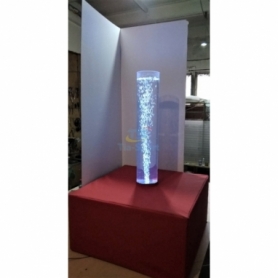 Пузырьковая колонна для сенсорной комнаты с пуфом - Фото №4