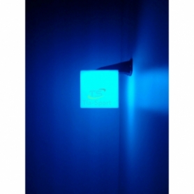 Настенный светильник  Куб 20х20см с RGB подсветкой настенный