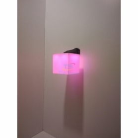 Настенный светильник  Куб 20х20см с RGB подсветкой настенный - Фото №3
