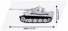 Конструктор COBI World Of Tanks Тигр I (COBI-3000B) - Фото №5