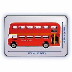 Конструктор COBI Лондонский автобус, 435 деталей, 1:35 (COBI-1885) - Фото №3