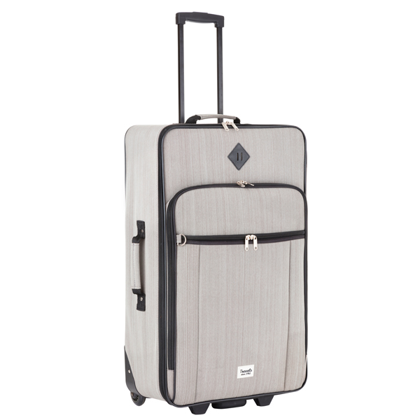 

Чемодан TravelZ Hipster () Grey, Серый