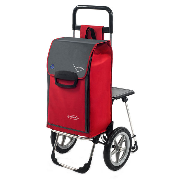 

Сумка-тележка Aurora Relax 65 Red/Grey, Красный
