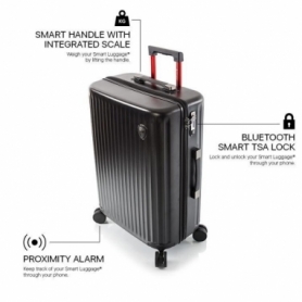 Чемодан Heys Smart Connected Luggage (M) Silver - Фото №4