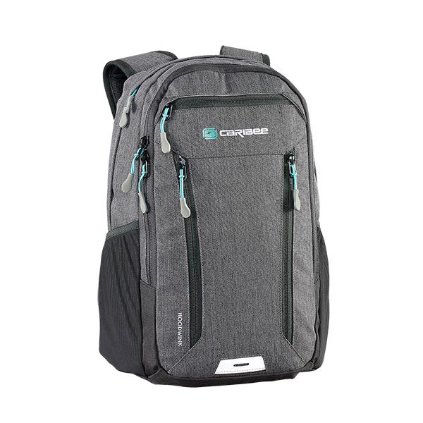 

Рюкзак городской Caribee Hoodwink 16 Storm Black, Серый