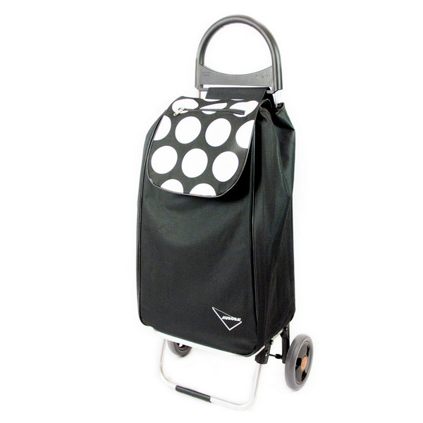 

Сумка-тележка Aurora Rio 50 Black/White Pois, Черный