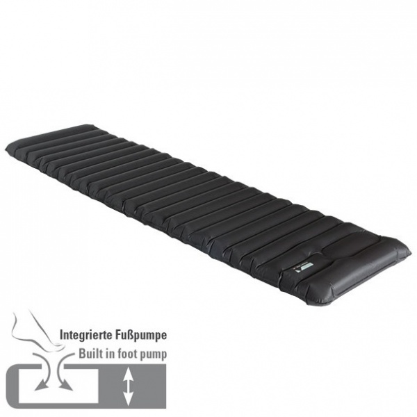 

Коврик туристический High Peak Dayton 183x51x7.5cm (Dark Grey), Черный