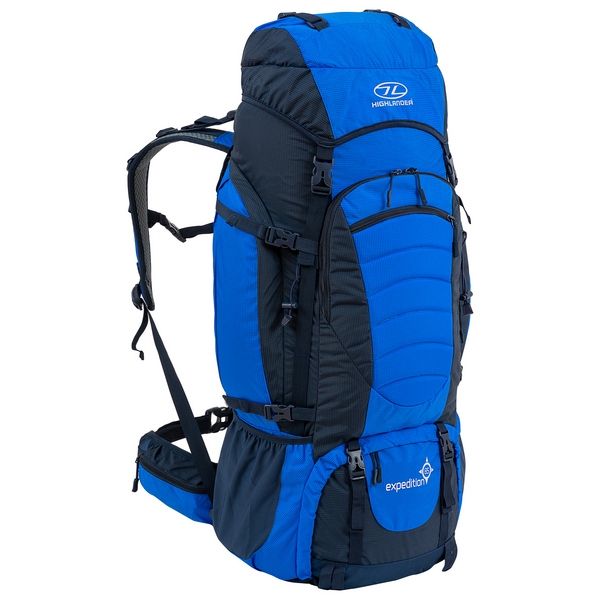 

Рюкзак туристический Highlander Expedition 85 Blue, Синий