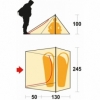Палатка двухместная Ferrino Sintesi 2 (8000) Olive Green - Фото №2