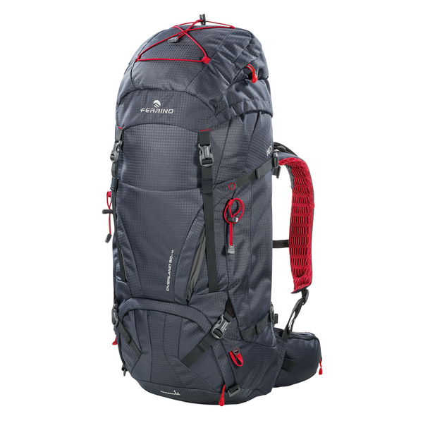 

Рюкзак туристический Ferrino Overland 50+10 Dark Grey, Серый