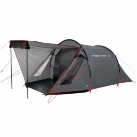 Палатка трехместная High Peak Ascoli 3 (Dark grey/Red)