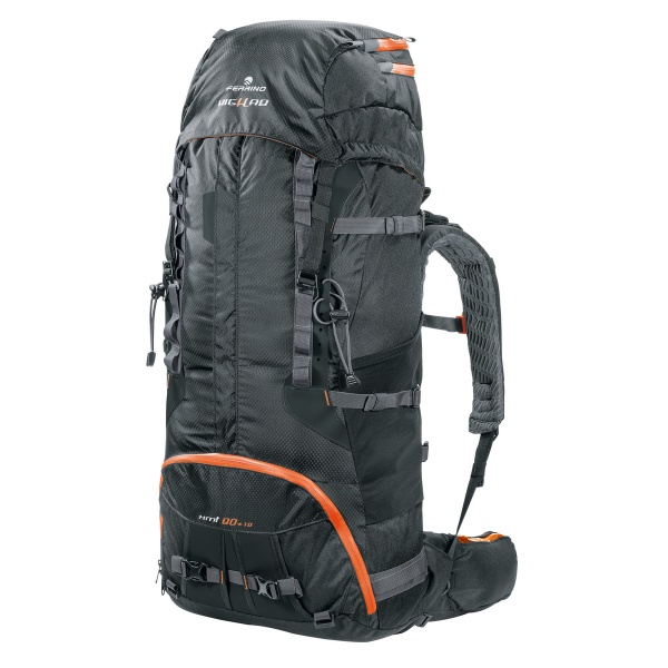 

Рюкзак туристический Ferrino XMT 80+10 Black/Orange, Черный