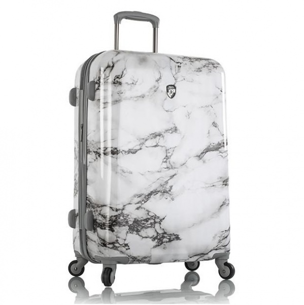 

Чемодан Heys Bianco () White Marble, Фото принт