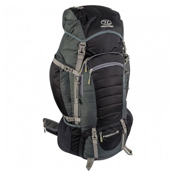 

Рюкзак туристический Highlander Expedition 85 Black, Черный